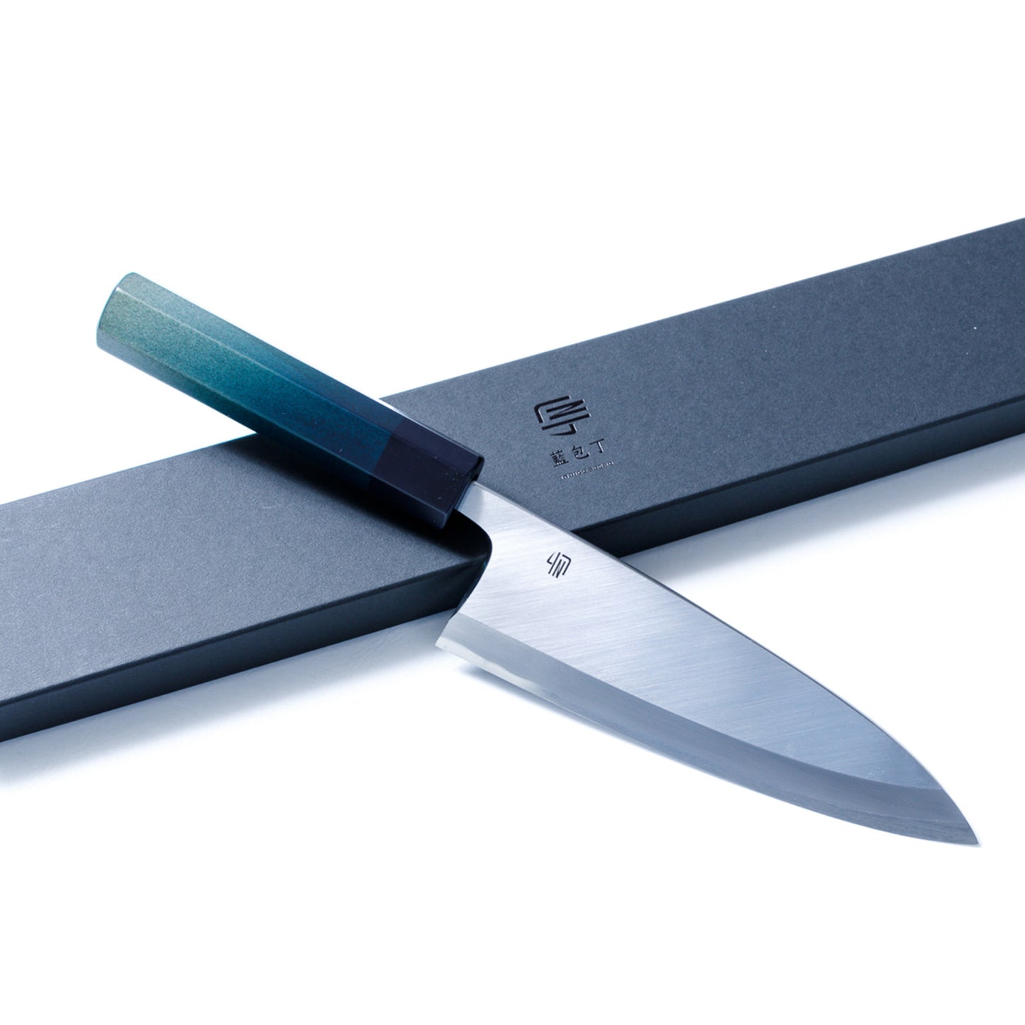 【藍包丁】出刃(右)18cm
