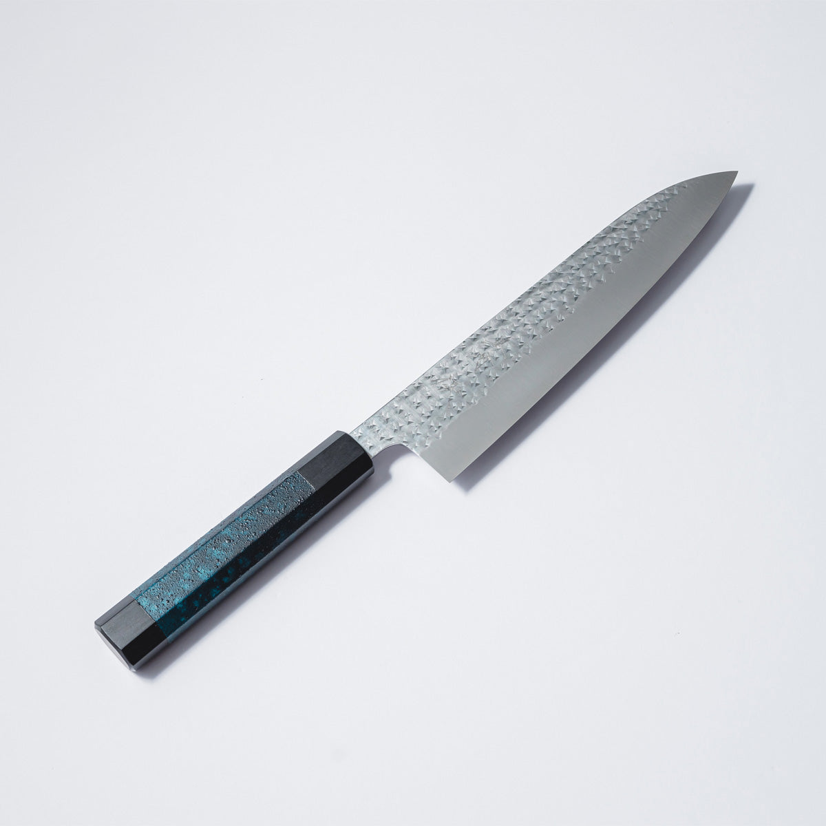 【閃光藍天⽬】牛刀21cm 鞘付き
