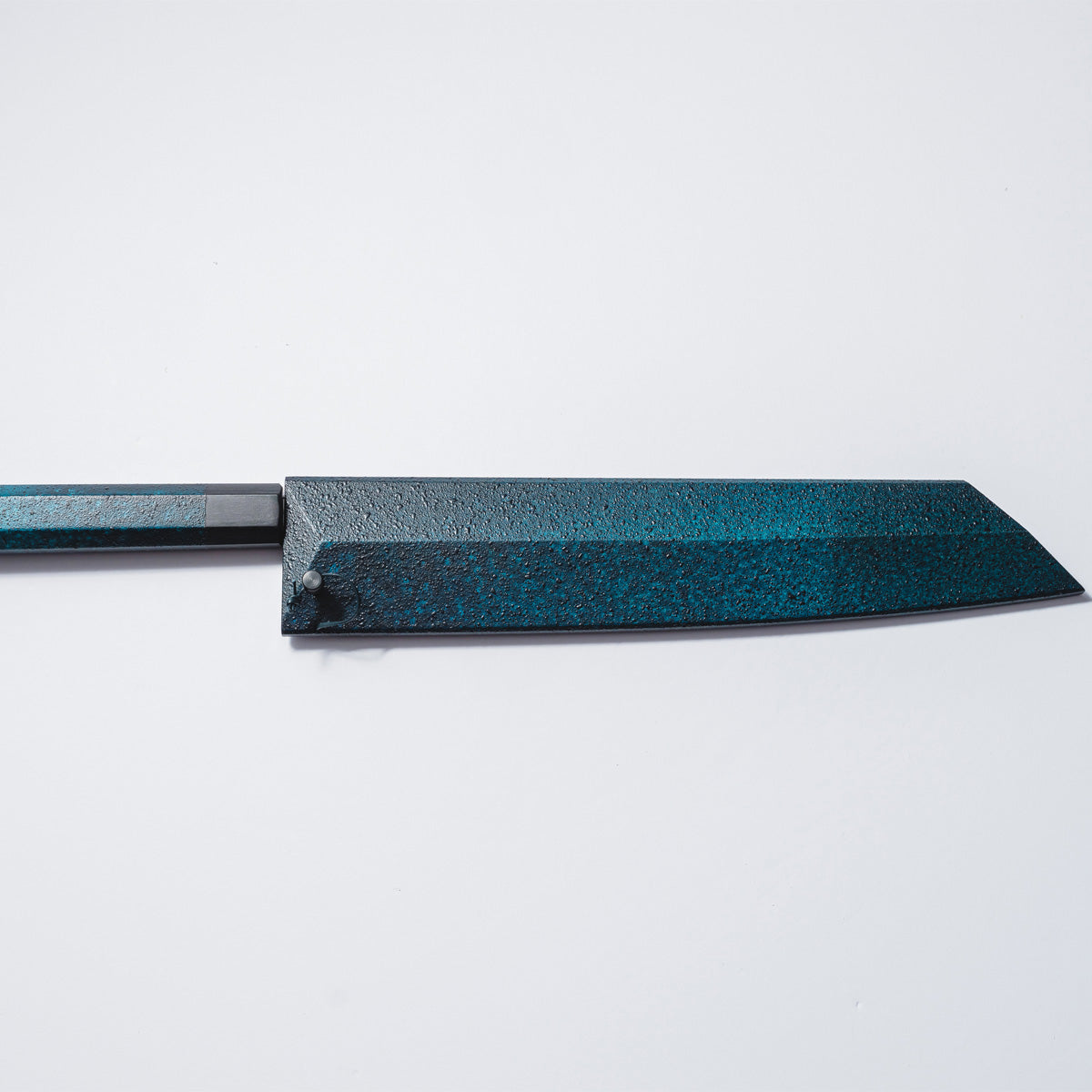 【閃光藍天⽬】牛刀24cm 鞘付き