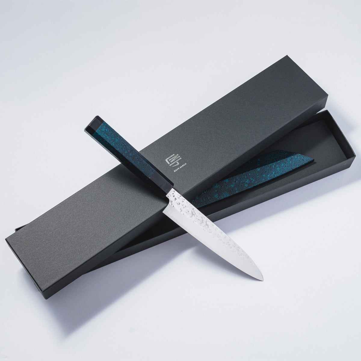 【閃光藍天⽬】ペティ15cm 鞘付き