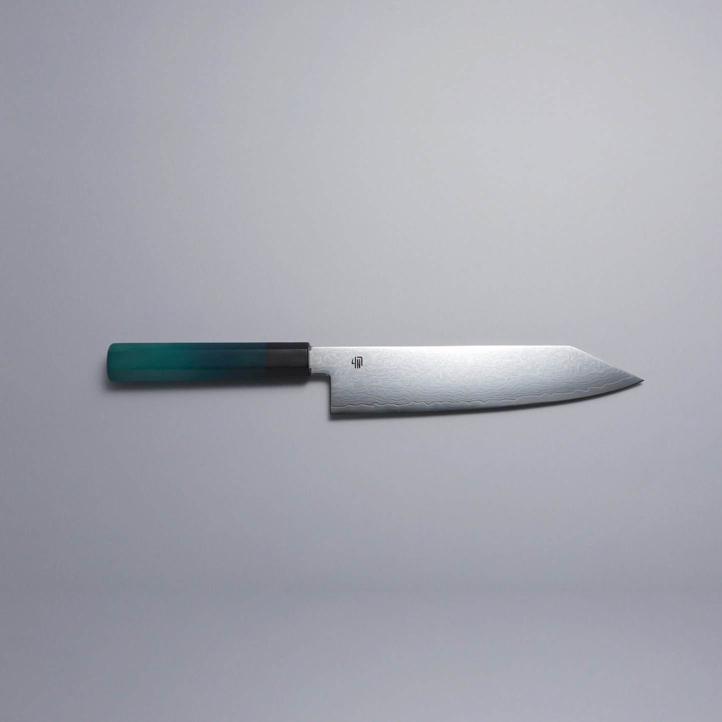 【藍包丁】 銀三ダマスカス・牛刀21cm 新型