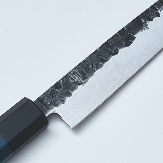 【藍包丁】 黒打槌目ペティ