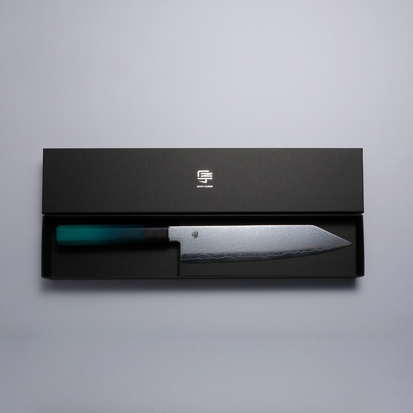 【藍包丁】 銀三ダマスカス・牛刀21cm 新型