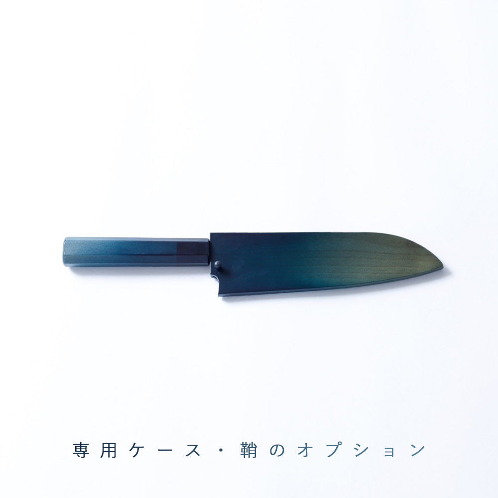 [Indigo knife] Ginsanriji/Santoku