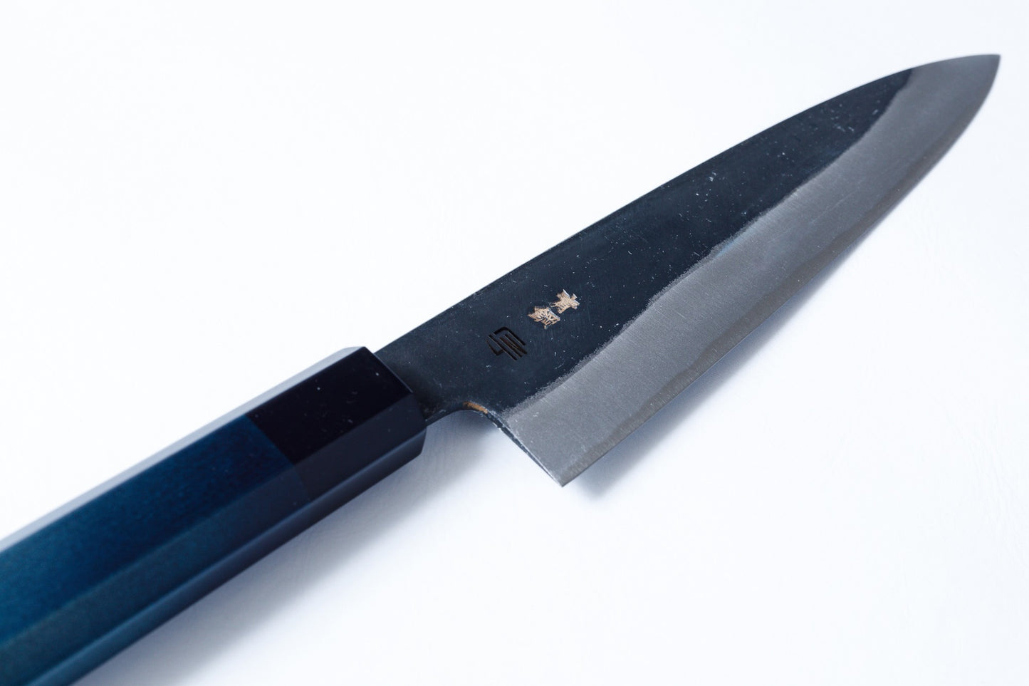 【藍包丁】黒打牛刀21cm